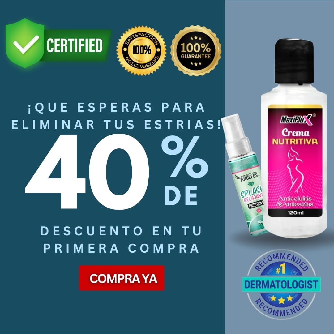 Crema 3 en 1 elimina estrias, celulitis y flacidez + obsequio GRATIS